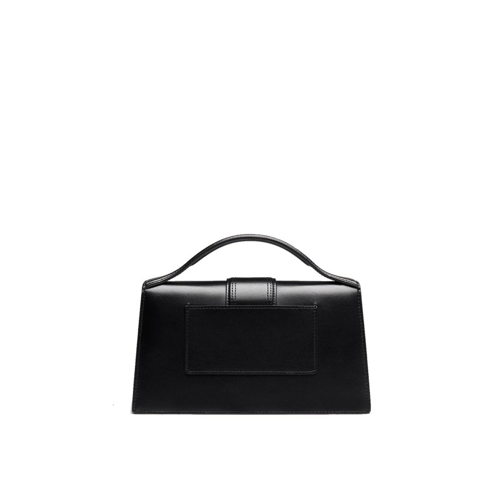 Jacquemus Le Grand Bambino Leather Bag - Gold Logo - Beyzy Store - Jacquemus