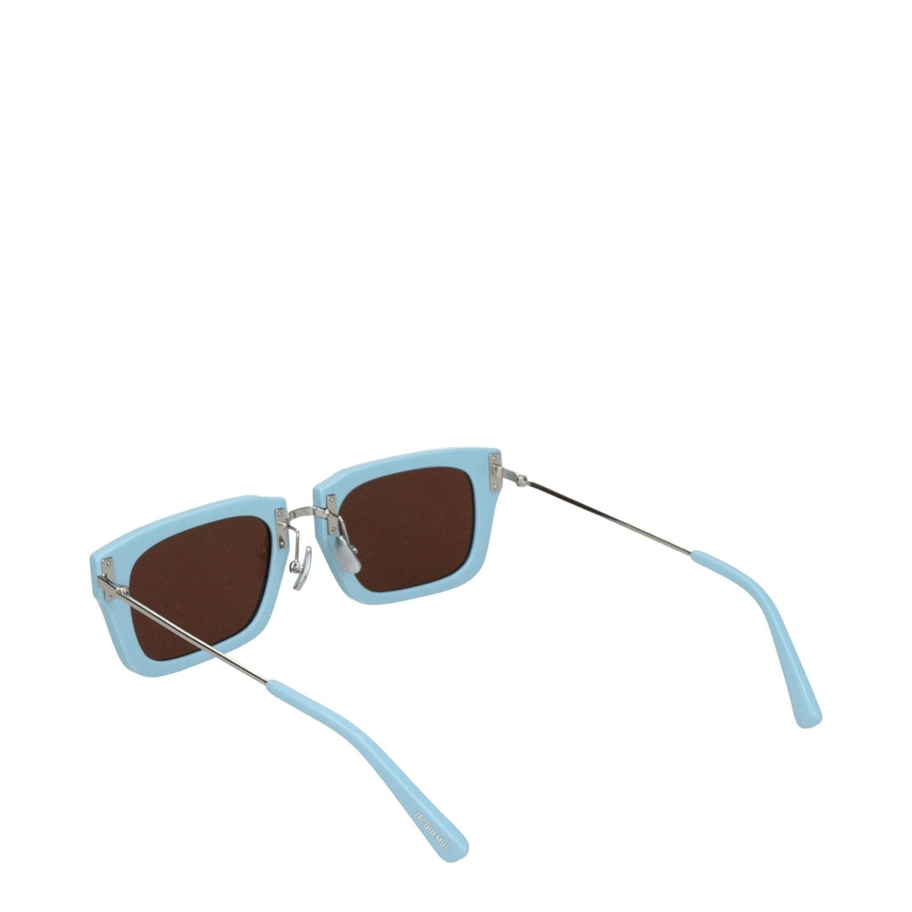 Jacquemus Light Blue Haircalf Sunglass - Beyzy Store - Jacquemus