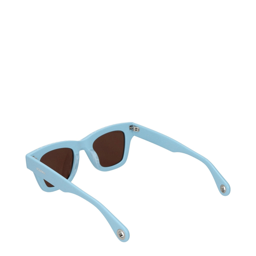 Jacquemus Light Blue Haircalf Sunglass - Beyzy Store - Jacquemus