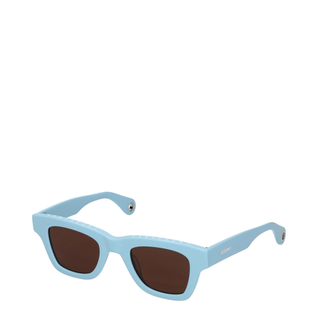 Jacquemus Light Blue Haircalf Sunglass - Beyzy Store - Jacquemus