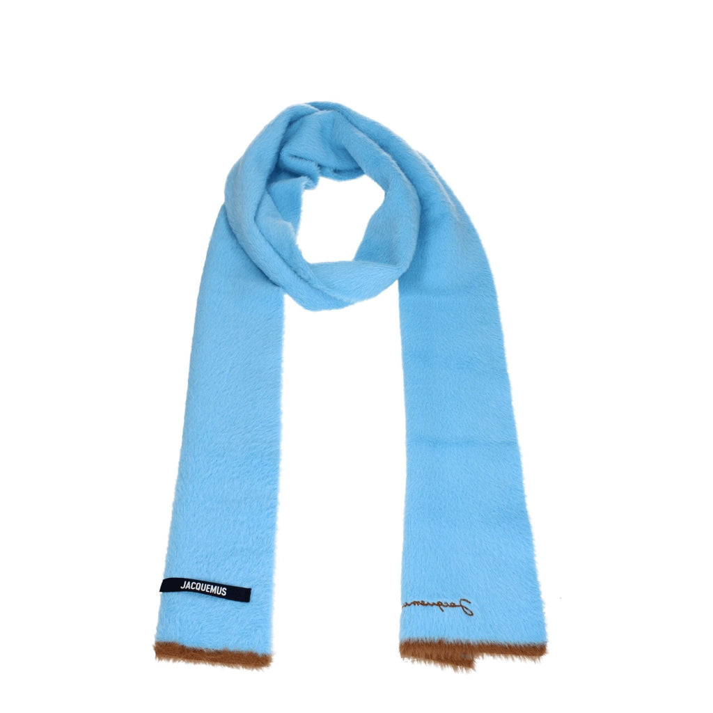 Jacquemus Light Blue Polyamide Scarves - Beyzy Store - Jacquemus