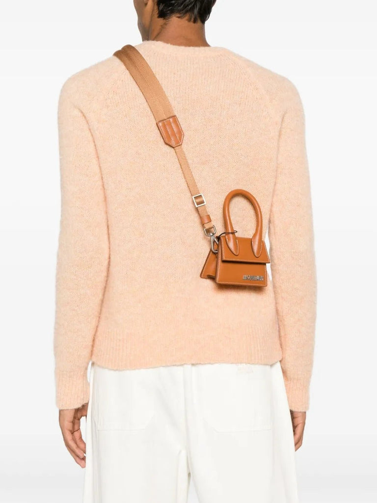 Jacquemus Light Brown Le Chiquito Homme Crossbody Bag - Beyzy Store - Jacquemus