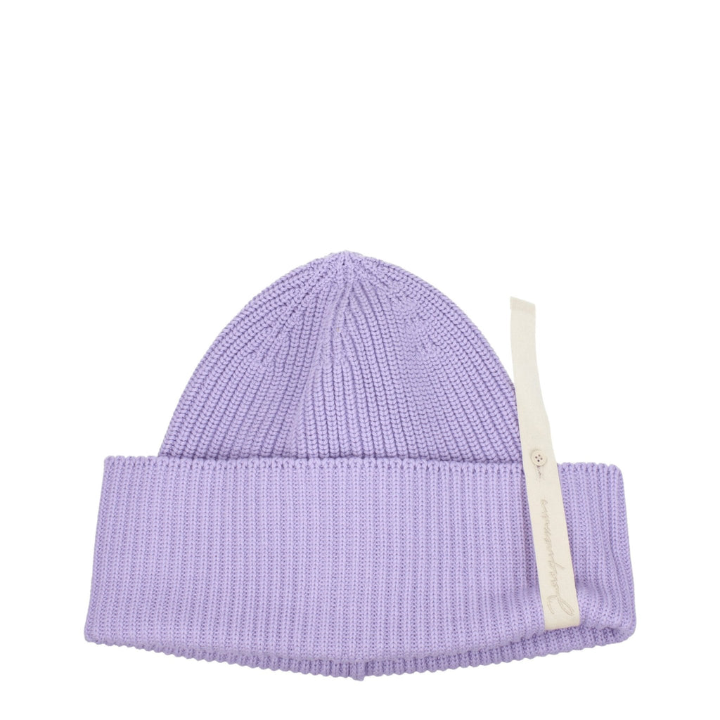 Jacquemus Purple Cotton Beanie - Beyzy Store - Jacquemus