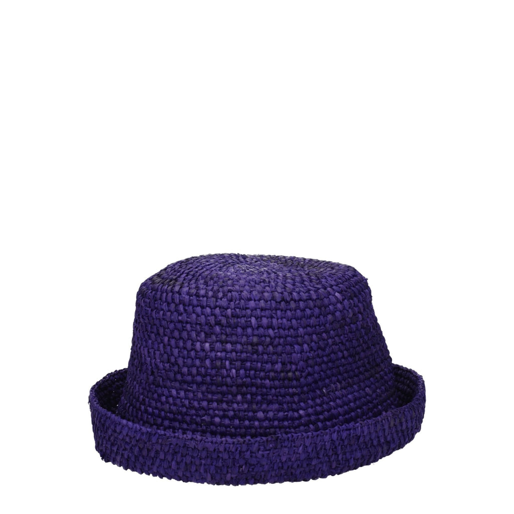 Jacquemus Purple Raffia Hat - Beyzy Store - Jacquemus