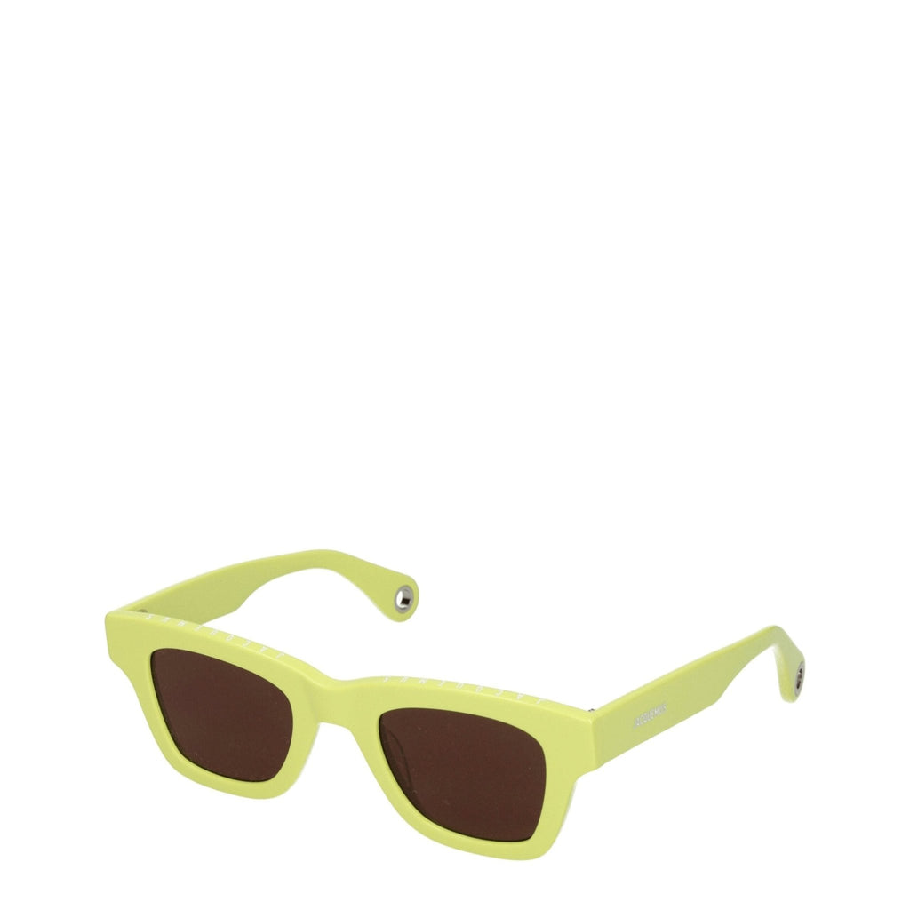 Jacquemus Yellow Haircalf Sunglass - Beyzy Store - Jacquemus