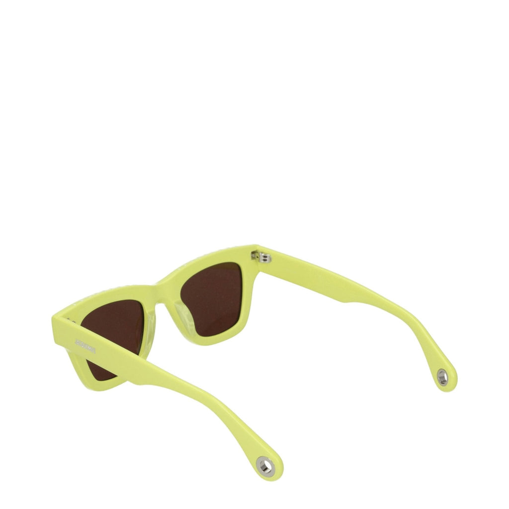 Jacquemus Yellow Haircalf Sunglass - Beyzy Store - Jacquemus