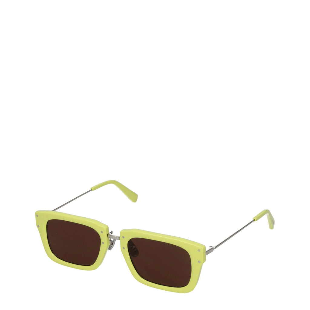 Jacquemus Yellow Haircalf Sunglass - Beyzy Store - Jacquemus