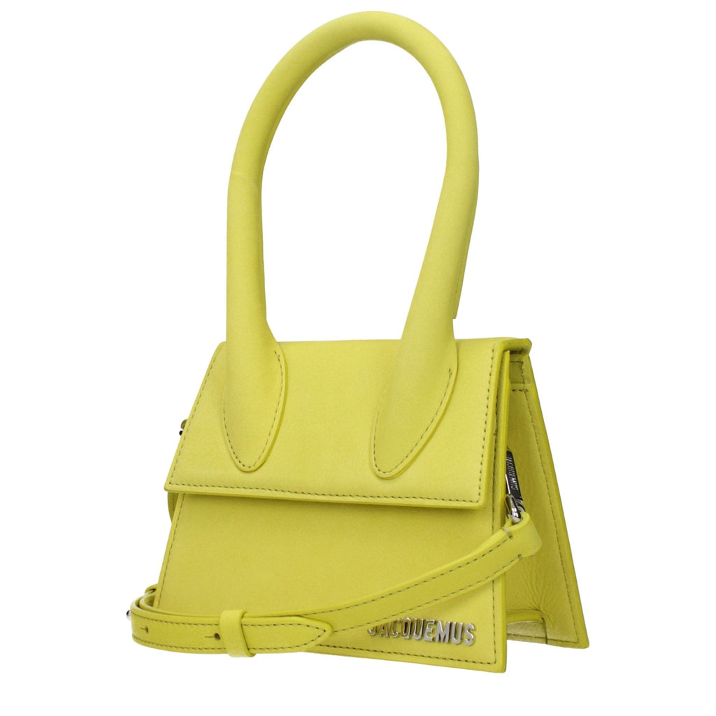 Jacquemus Yellow Leather Handbag - Beyzy Store - Jacquemus