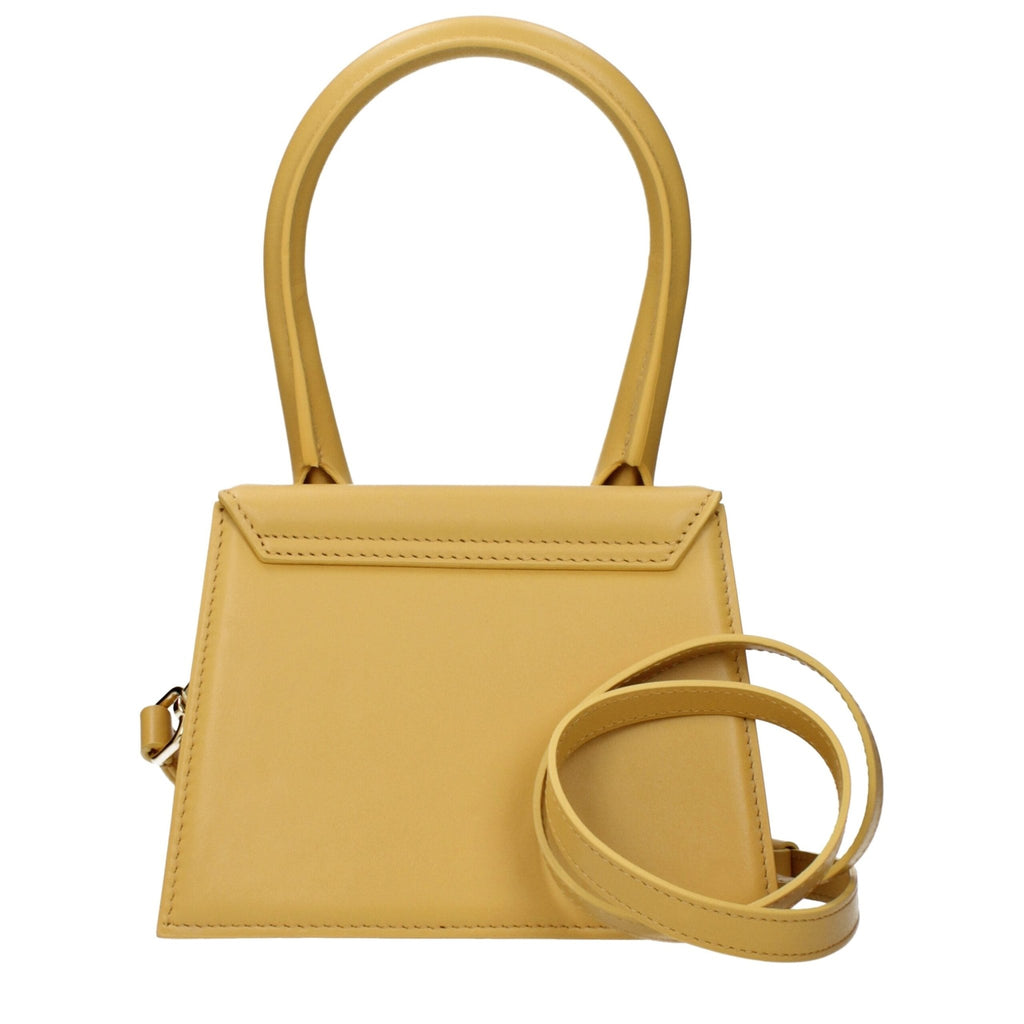 Jacquemus Yellow Leather Handbag - Beyzy Store - Jacquemus