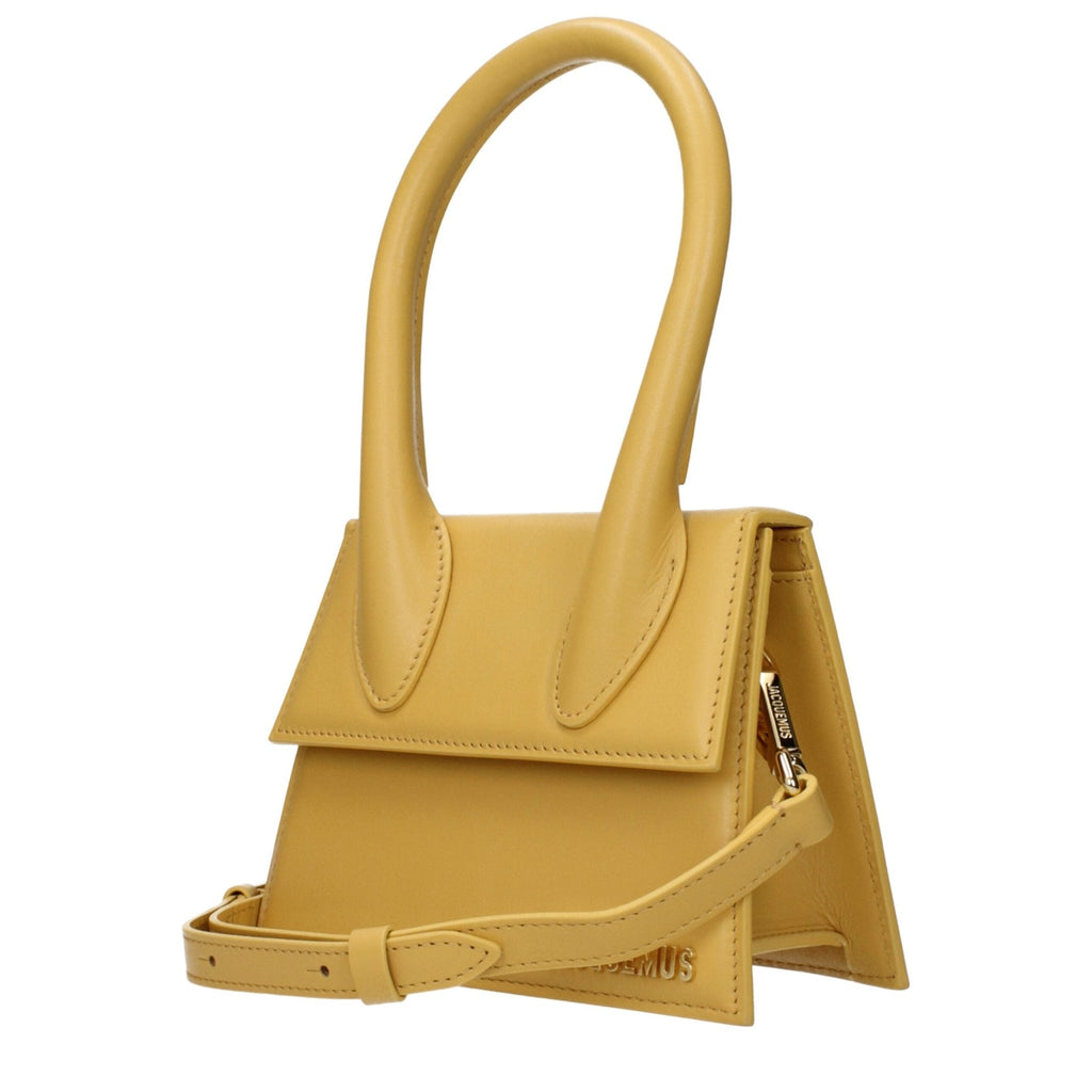 Jacquemus Yellow Leather Handbag - Beyzy Store - Jacquemus
