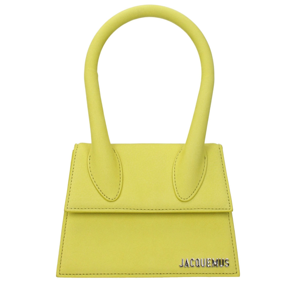Jacquemus Yellow Leather Handbag - Beyzy Store - Jacquemus