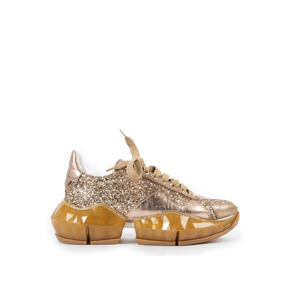 Jimmy Choo Diamond Glittered Sneakers - Beyzy Store - Jimmy Choo