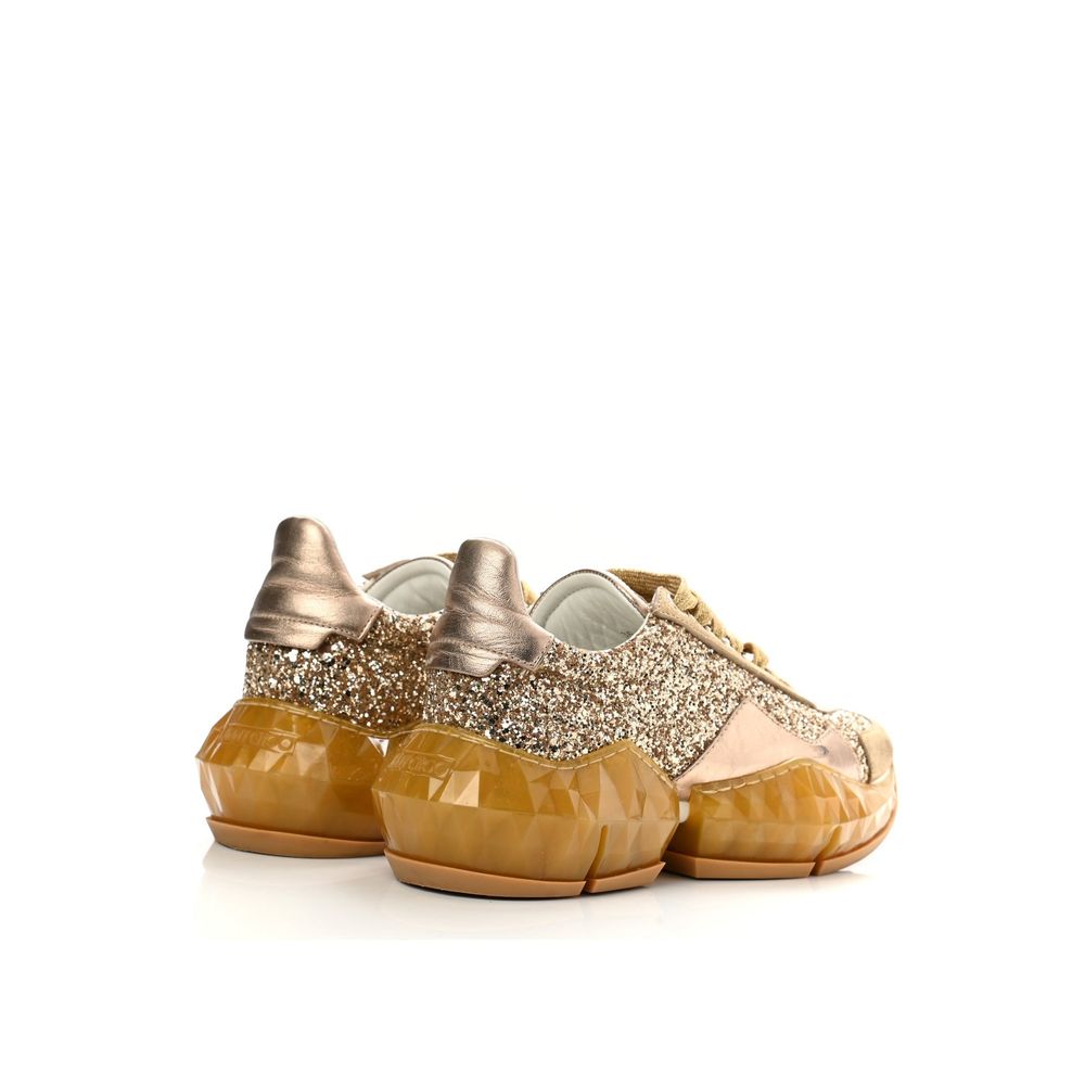 Jimmy Choo Diamond Glittered Sneakers - Beyzy Store - Jimmy Choo