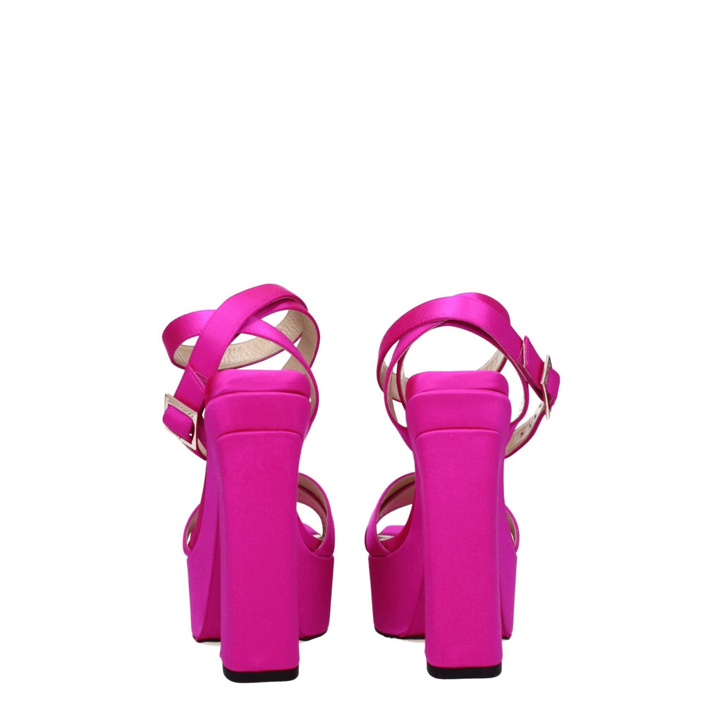 Jimmy Choo Pink Satin Sandal - Beyzy Store - Jimmy Choo