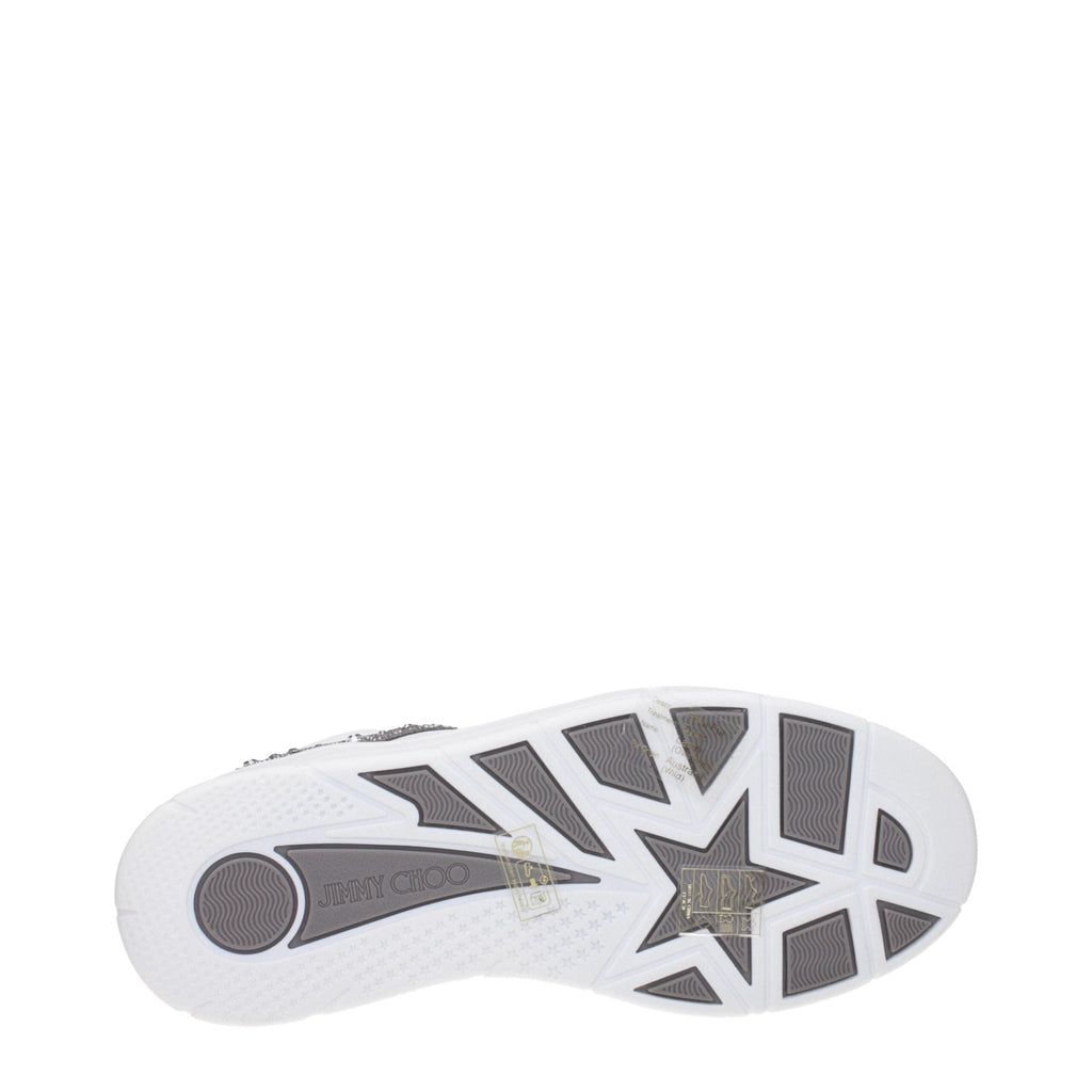 Jimmy Choo White Leather Sneakers - Beyzy Store - Jimmy Choo