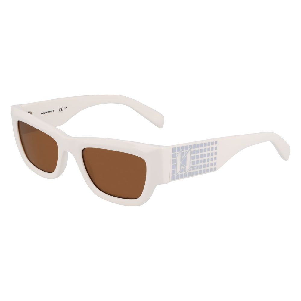 Karl Lagerfeld White Injected Sunglasses - Beyzy Store - Karl Lagerfeld
