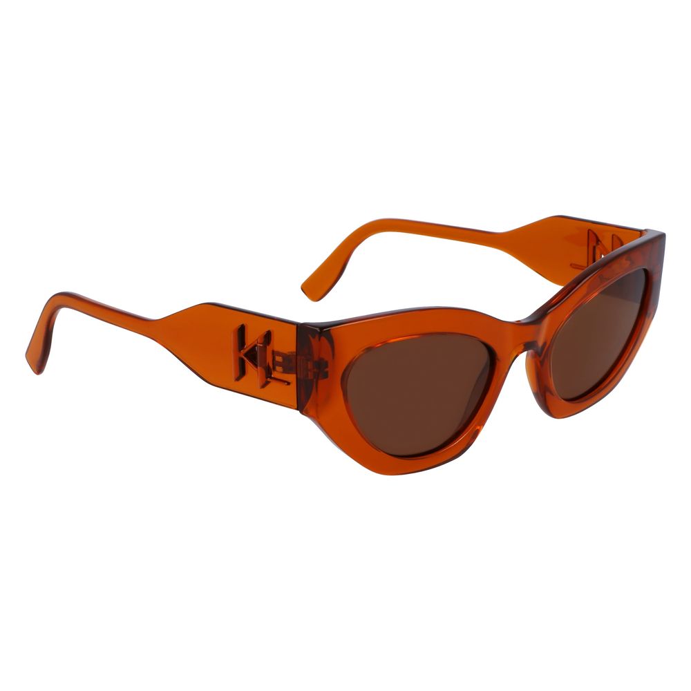 Karl Lagerfeld Yellow Injected Sunglasses - Beyzy Store - Karl Lagerfeld