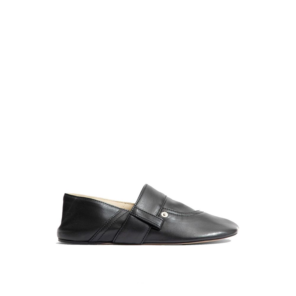 Loewe Black Calfskin Slippers - Beyzy Store - Loewe