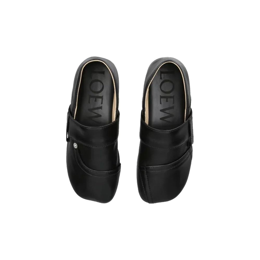 Loewe Black Calfskin Slippers - Beyzy Store - Loewe