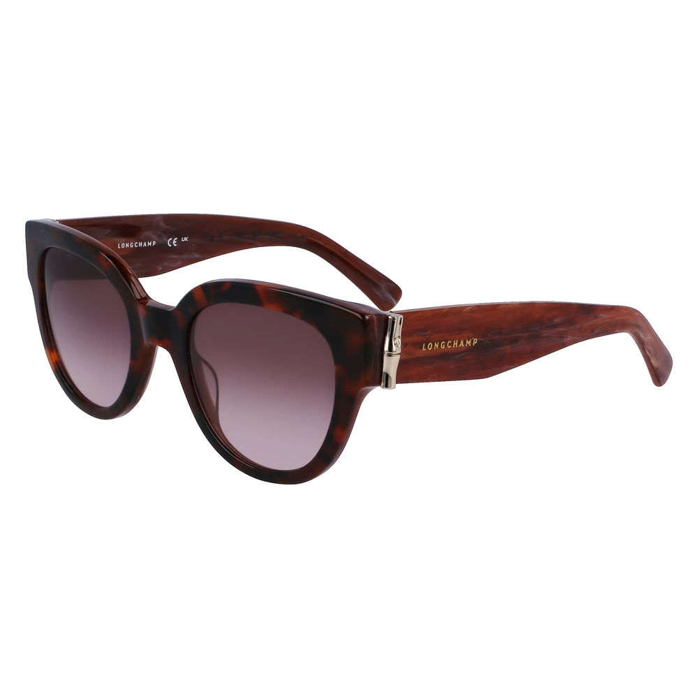 Longchamp Brown Acetate Sunglasses - Beyzy Store - Longchamp