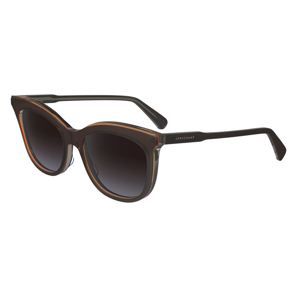 Longchamp Brown Acetate Sunglasses - Beyzy Store - Longchamp