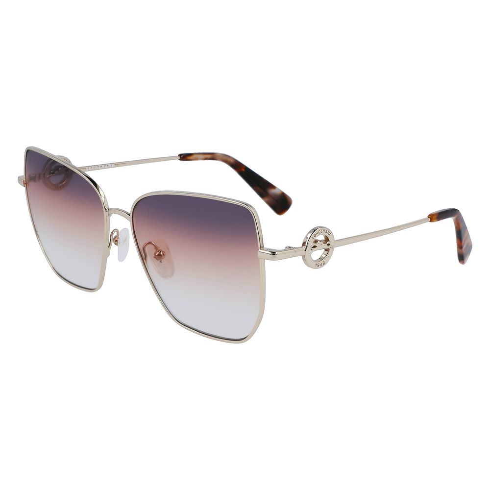 Longchamp Gold Metal Sunglasses - Beyzy Store - Longchamp