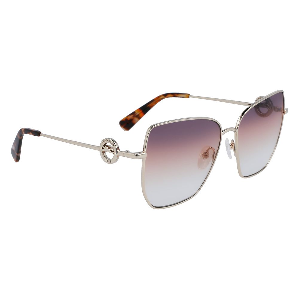 Longchamp Gold Metal Sunglasses - Beyzy Store - Longchamp