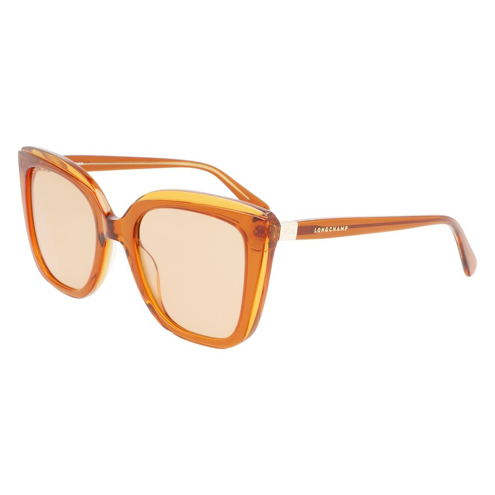 Longchamp Orange Acetate Sunglasses - Beyzy Store - Longchamp