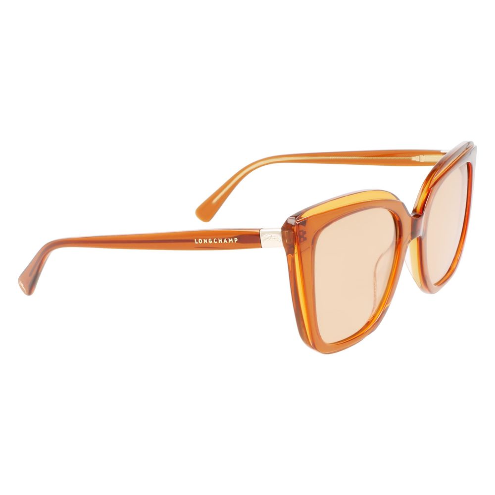 Longchamp Orange Acetate Sunglasses - Beyzy Store - Longchamp