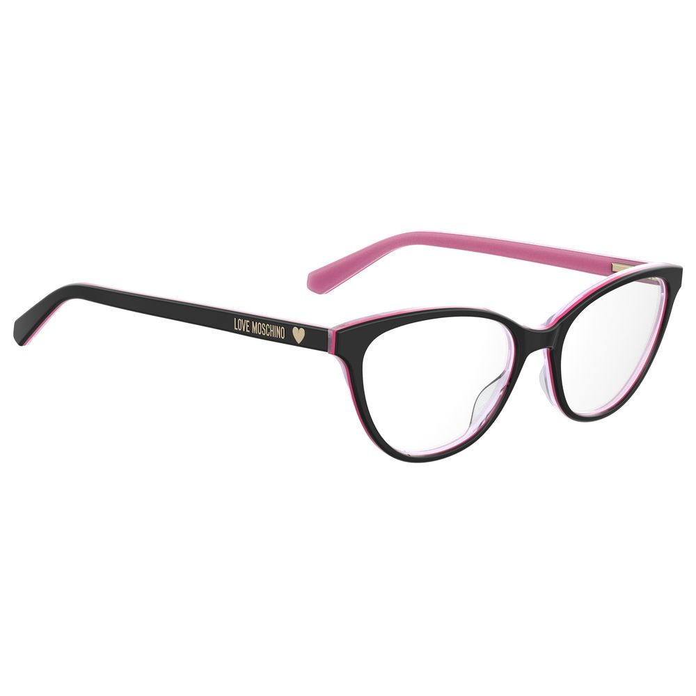Love Moschino Black Acetate Frames - Beyzy Store - Love Moschino