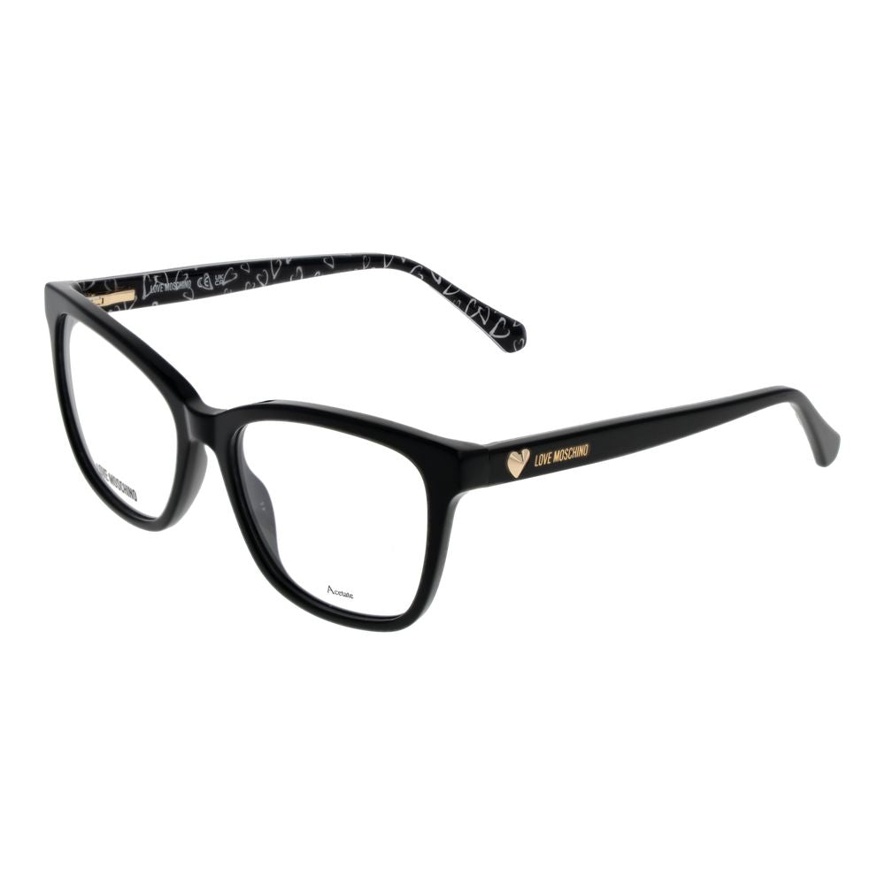 Love Moschino Black Acetate Glasses (Frames) - Beyzy Store - Love Moschino