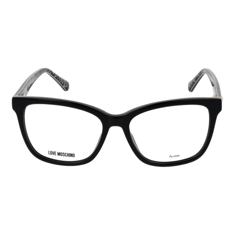Love Moschino Black Acetate Glasses (Frames) - Beyzy Store - Love Moschino