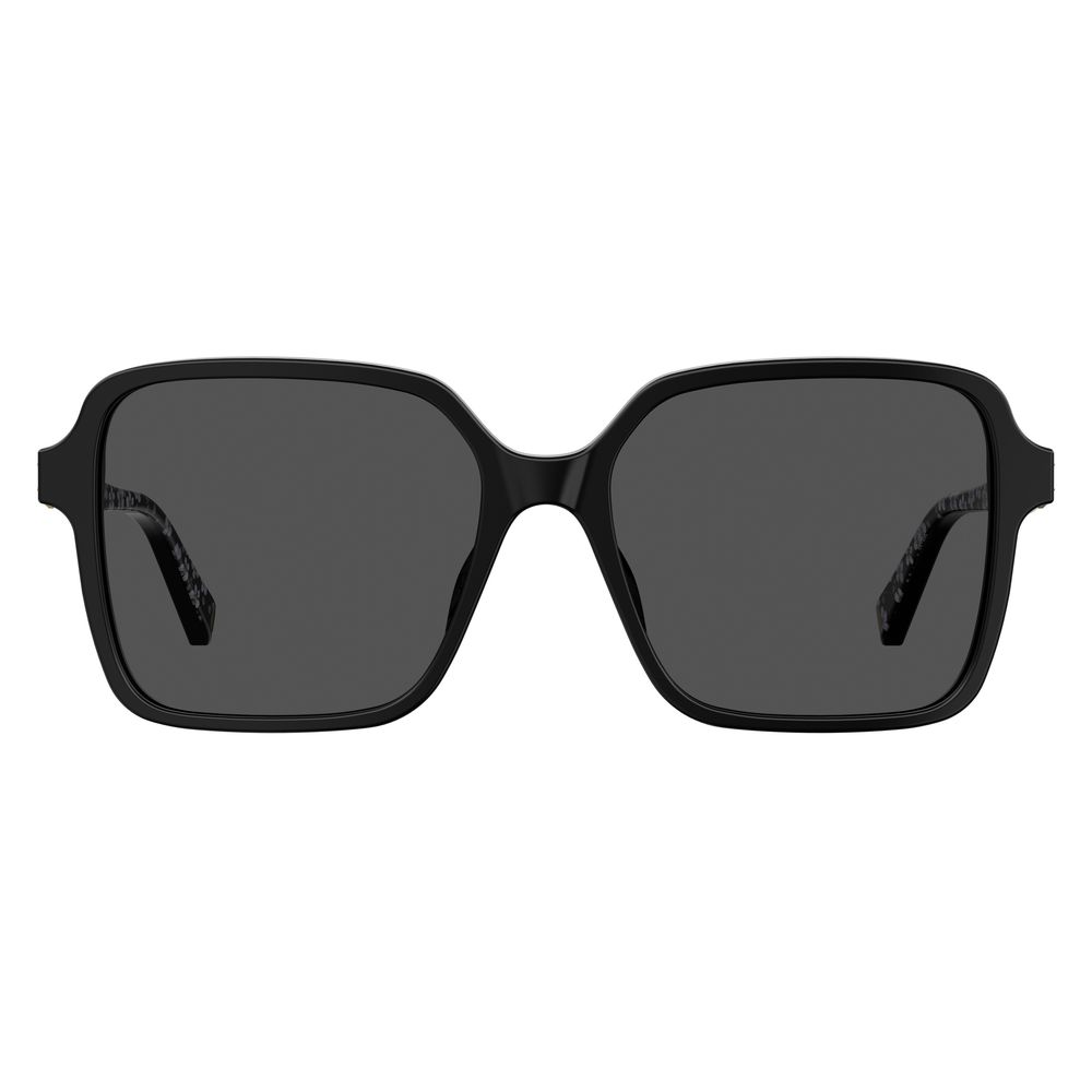 Love Moschino Black Acetate Sunglasses - Beyzy Store - Love Moschino