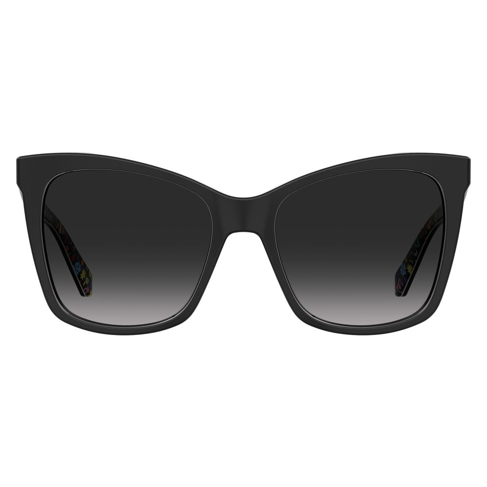 Love Moschino Black Haircalf Sunglasses - Beyzy Store - Love Moschino