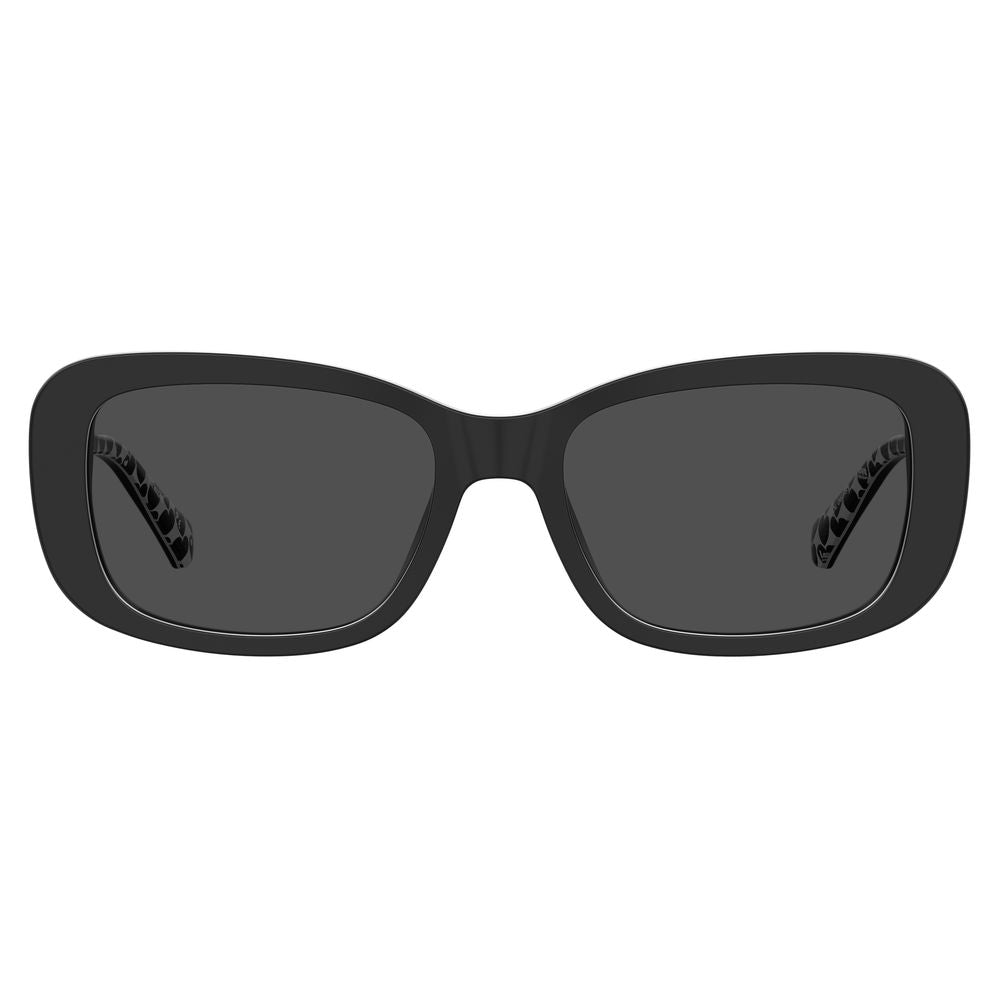 Love Moschino Black Haircalf Sunglasses - Beyzy Store - Love Moschino