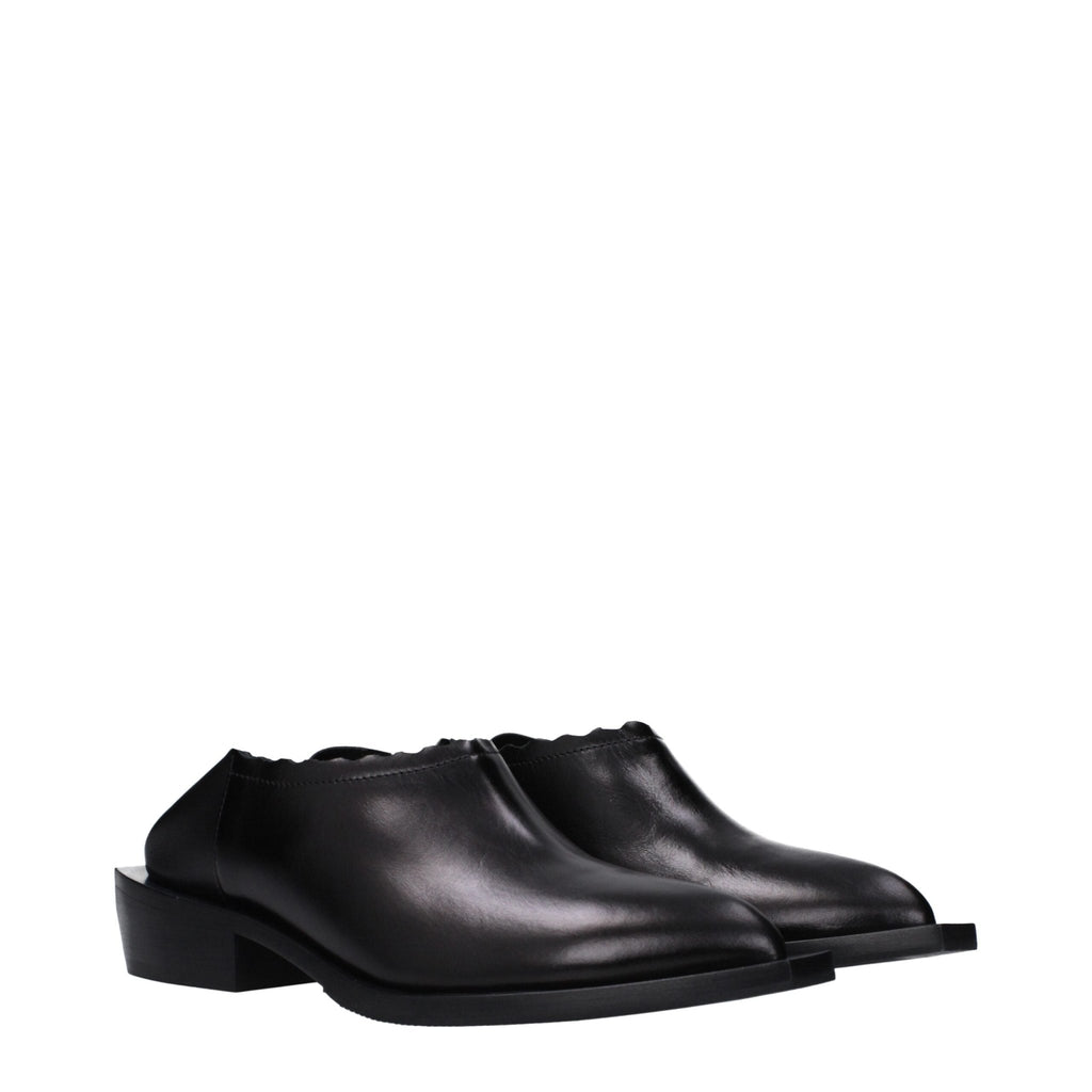 Love Moschino Black Leather Loafer - Beyzy Store - Love Moschino