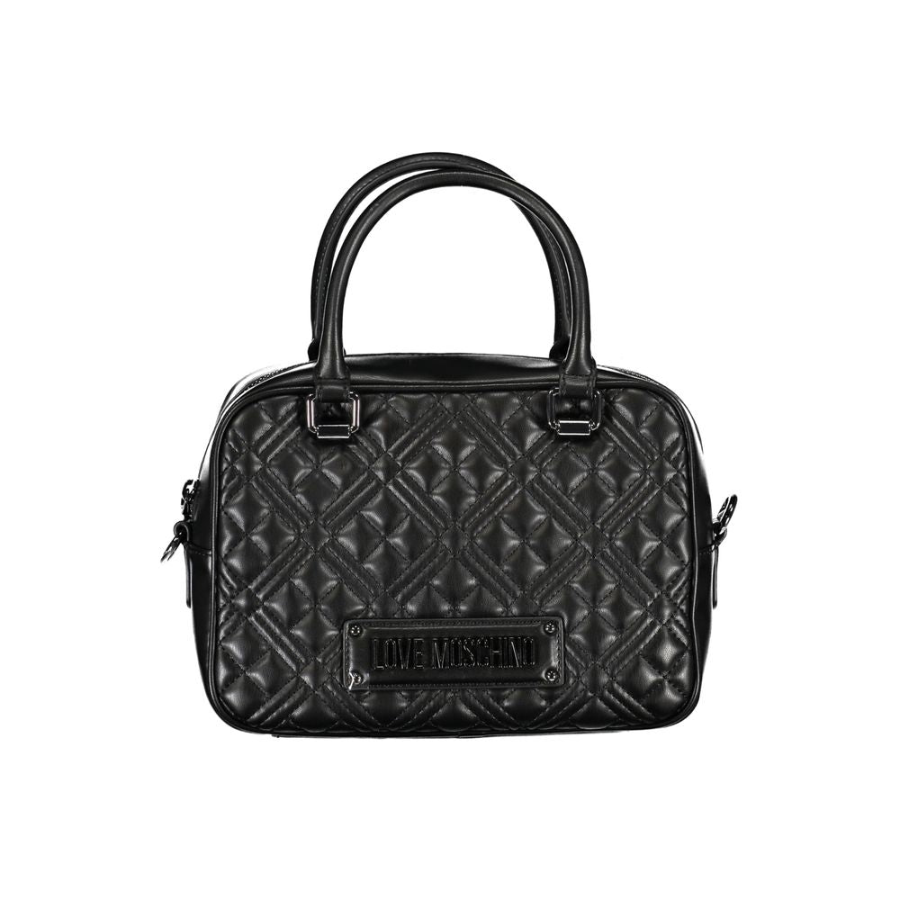 Love Moschino Black Polyethylene Handbag - Beyzy Store - Love Moschino