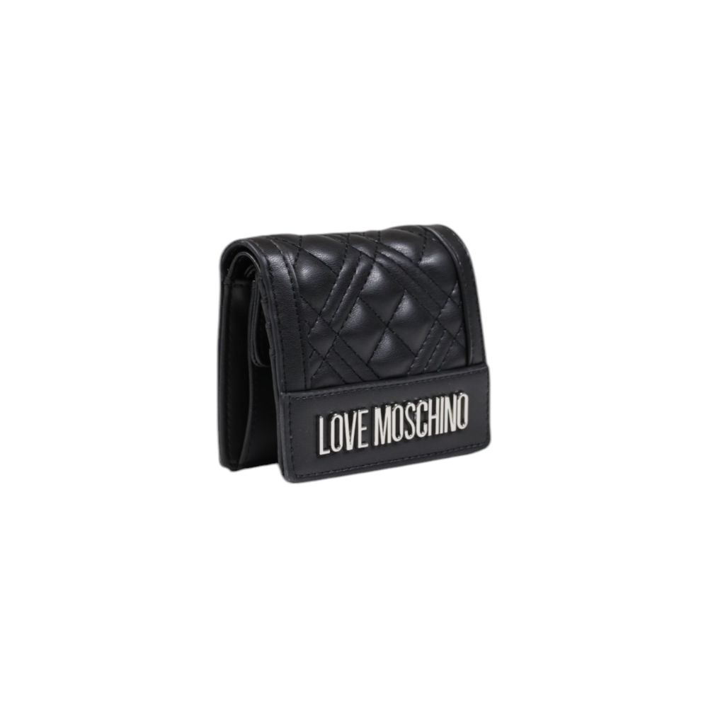Love Moschino Black Polyethylene Wallet - Beyzy Store - Love Moschino