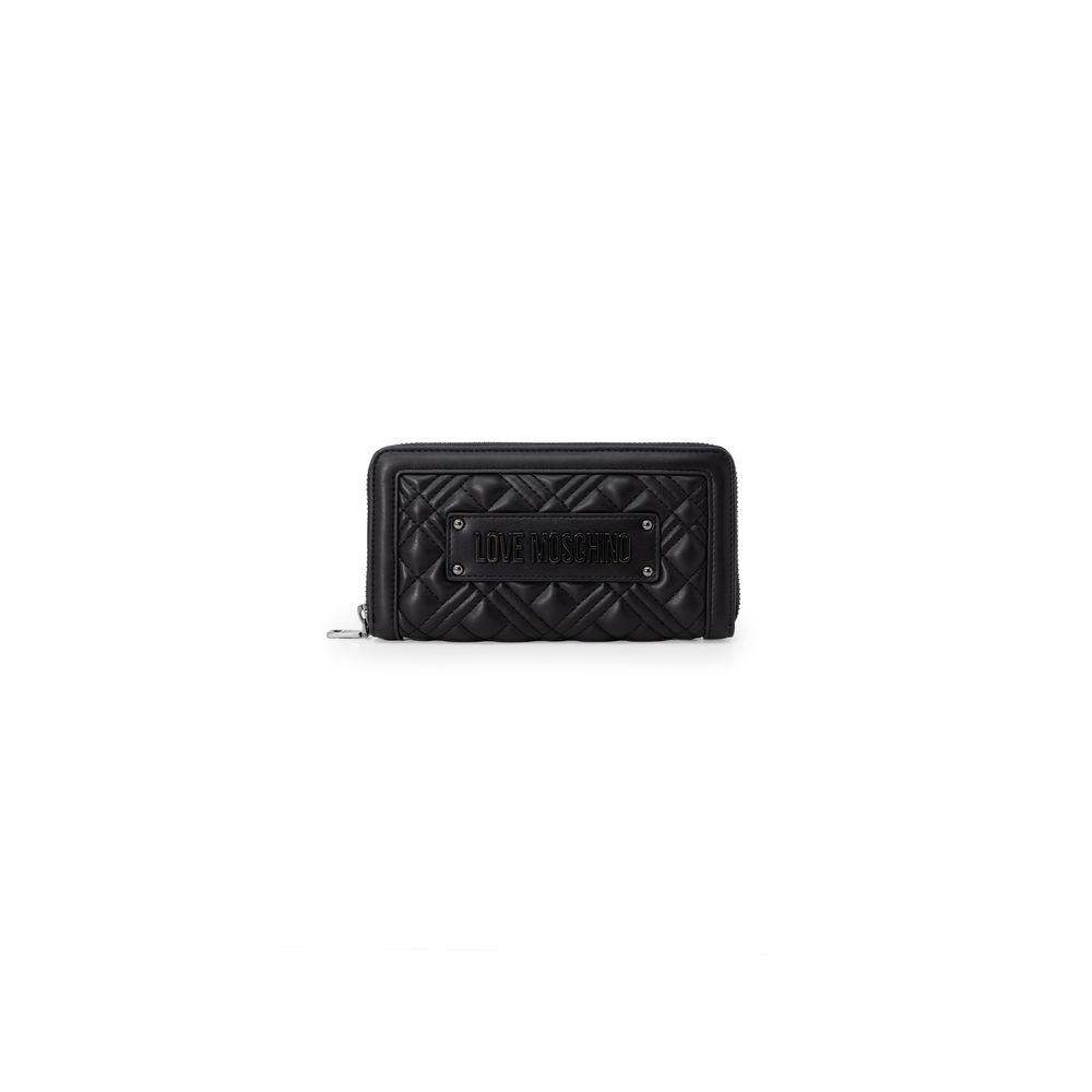 Love Moschino Black Polyethylene Wallet - Beyzy Store - Love Moschino