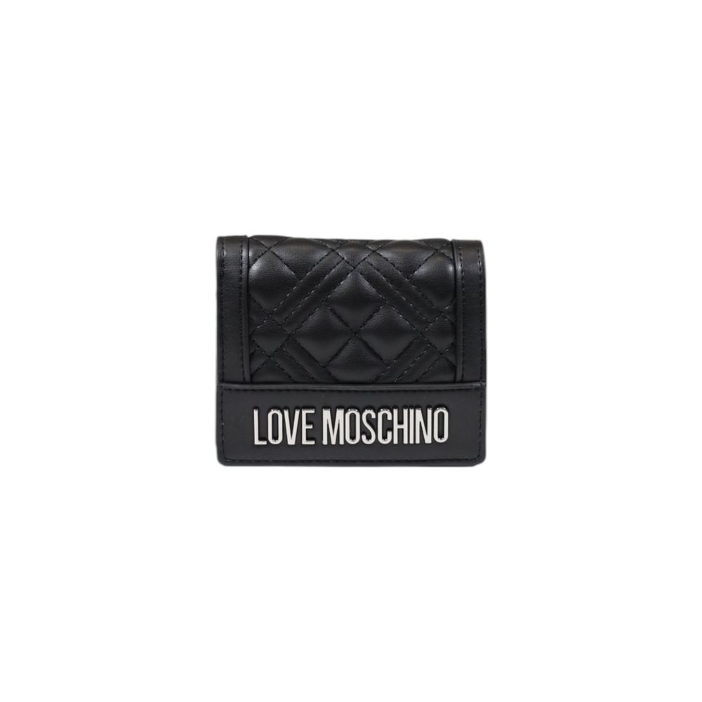 Love Moschino Black Polyethylene Wallet - Beyzy Store - Love Moschino