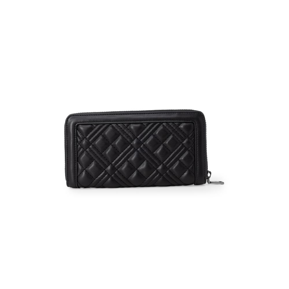 Love Moschino Black Polyethylene Wallet - Beyzy Store - Love Moschino