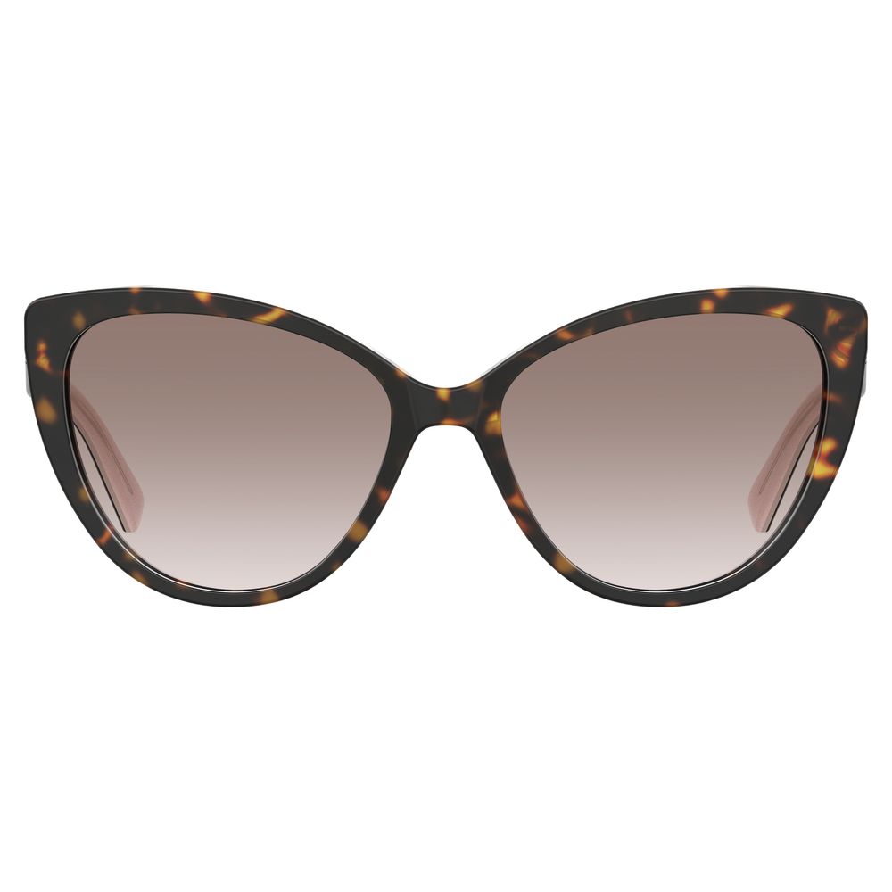 Love Moschino Brown Acetate Sunglasses - Beyzy Store - Love Moschino