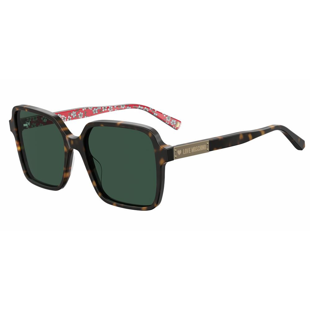 Love Moschino Brown Acetate Sunglasses - Beyzy Store - Love Moschino