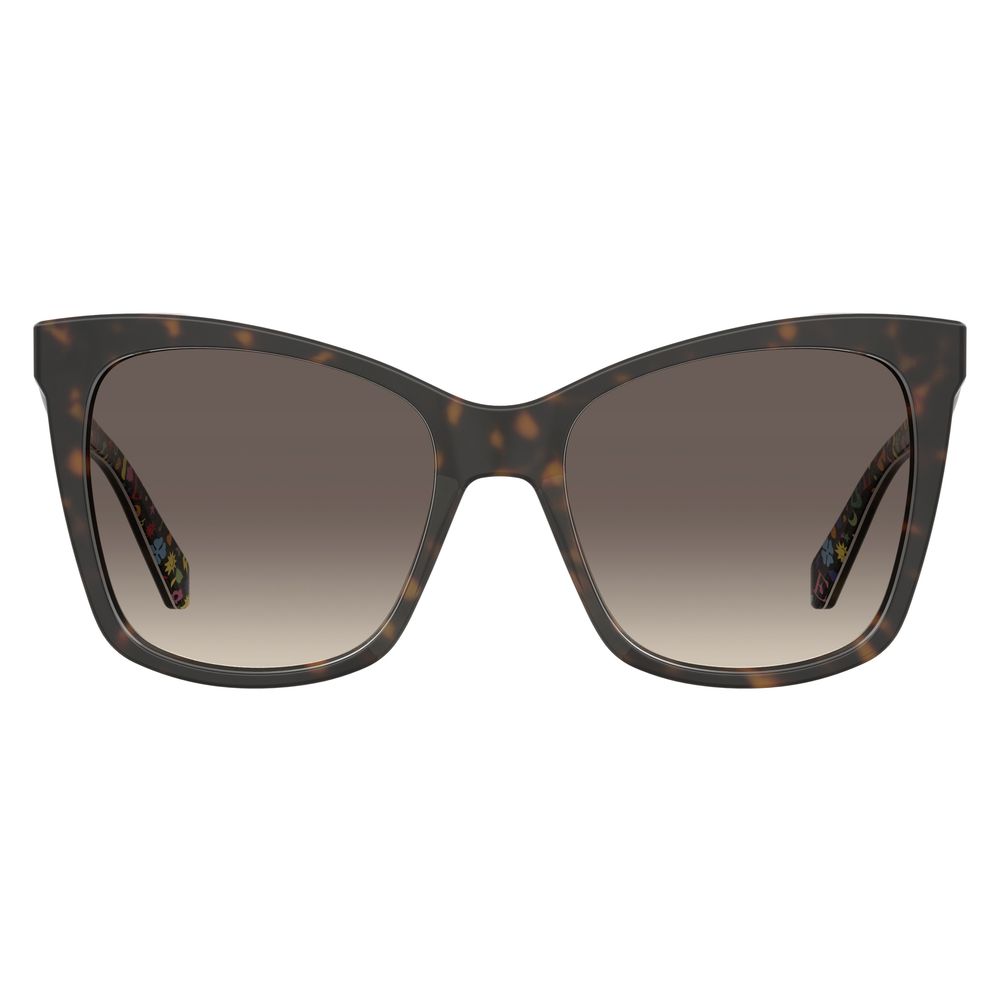 Love Moschino Brown Haircalf Sunglasses - Beyzy Store - Love Moschino