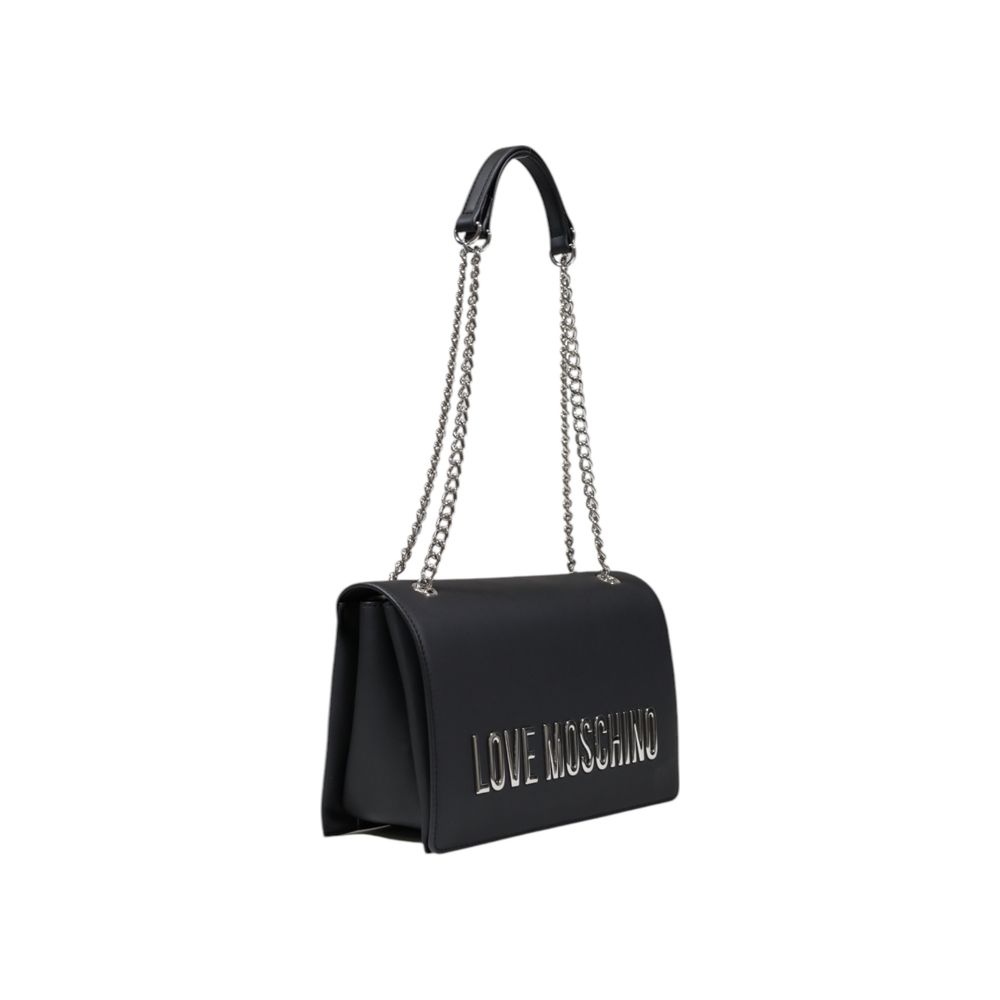 Love Moschino Gray Polyethylene Handbag - Beyzy Store - Love Moschino