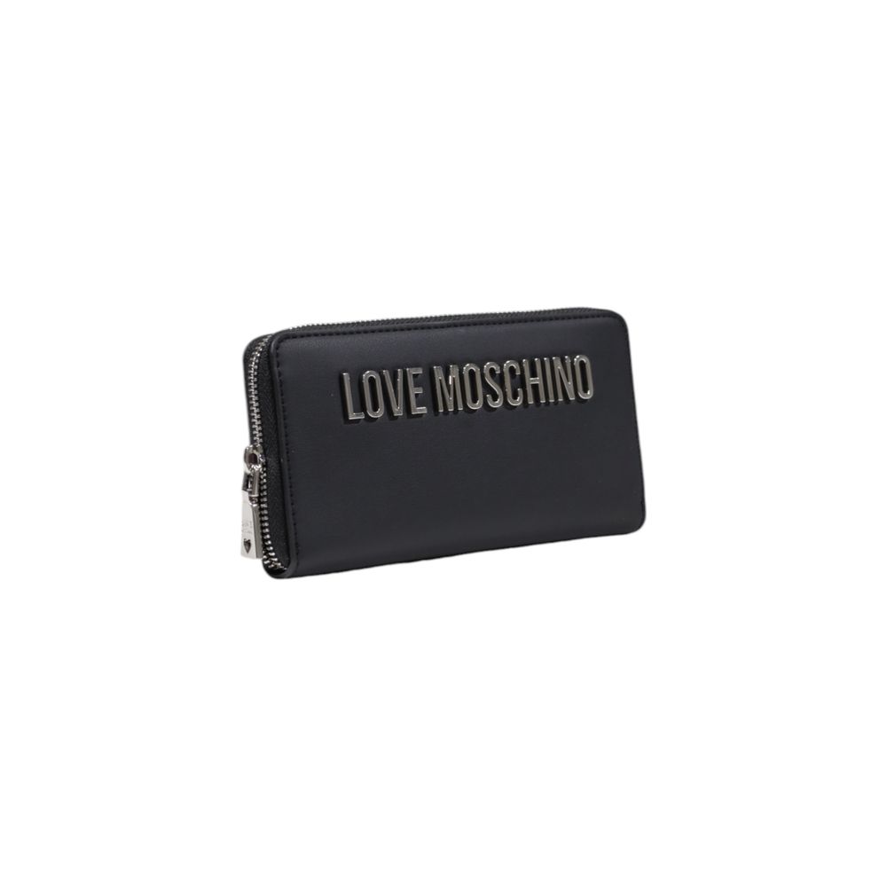 Love Moschino Gray Polyethylene Wallet - Beyzy Store - Love Moschino