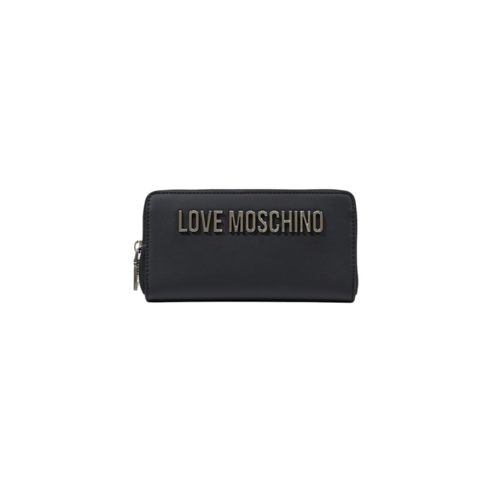 Love Moschino Gray Polyethylene Wallet - Beyzy Store - Love Moschino