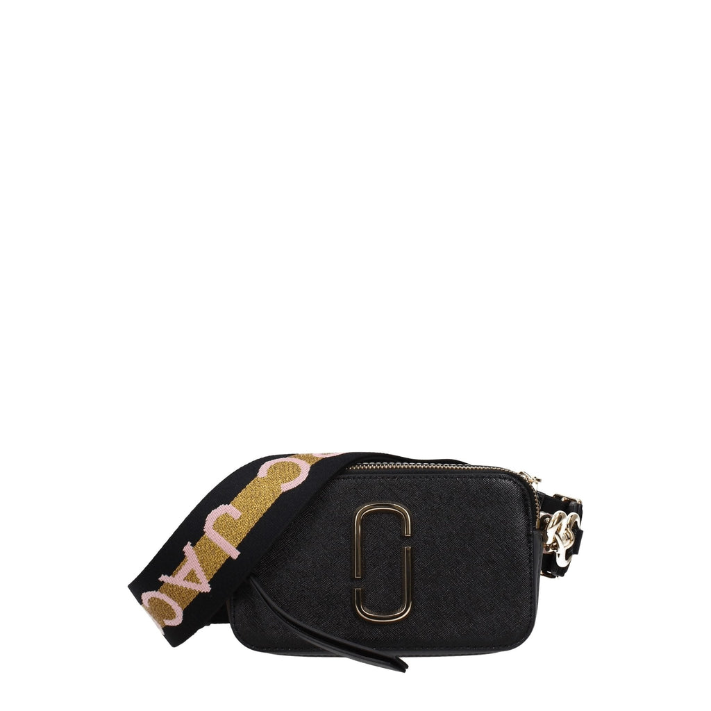 Marc Jacobs Black Leather Crossbody Bag - Beyzy Store - Marc Jacobs