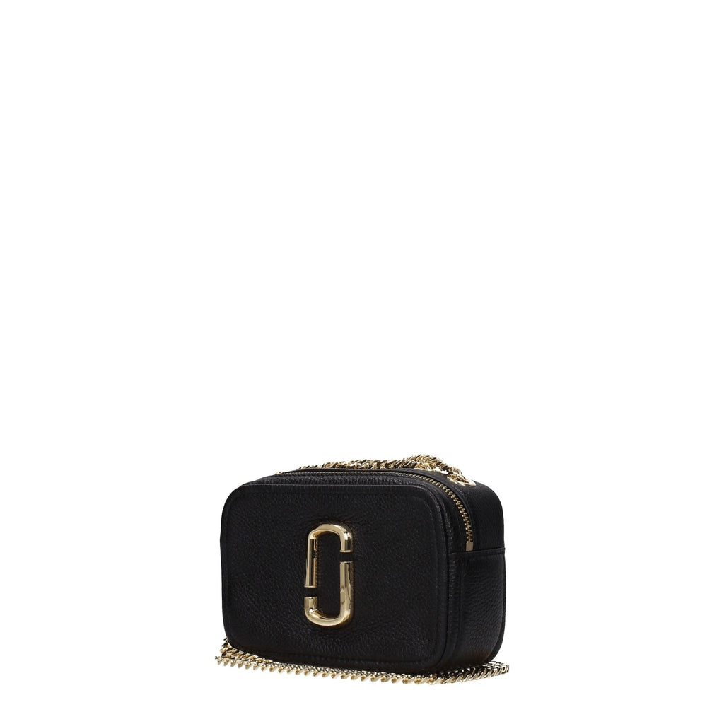 Marc Jacobs Black Leather Crossbody Bag - Beyzy Store - Marc Jacobs