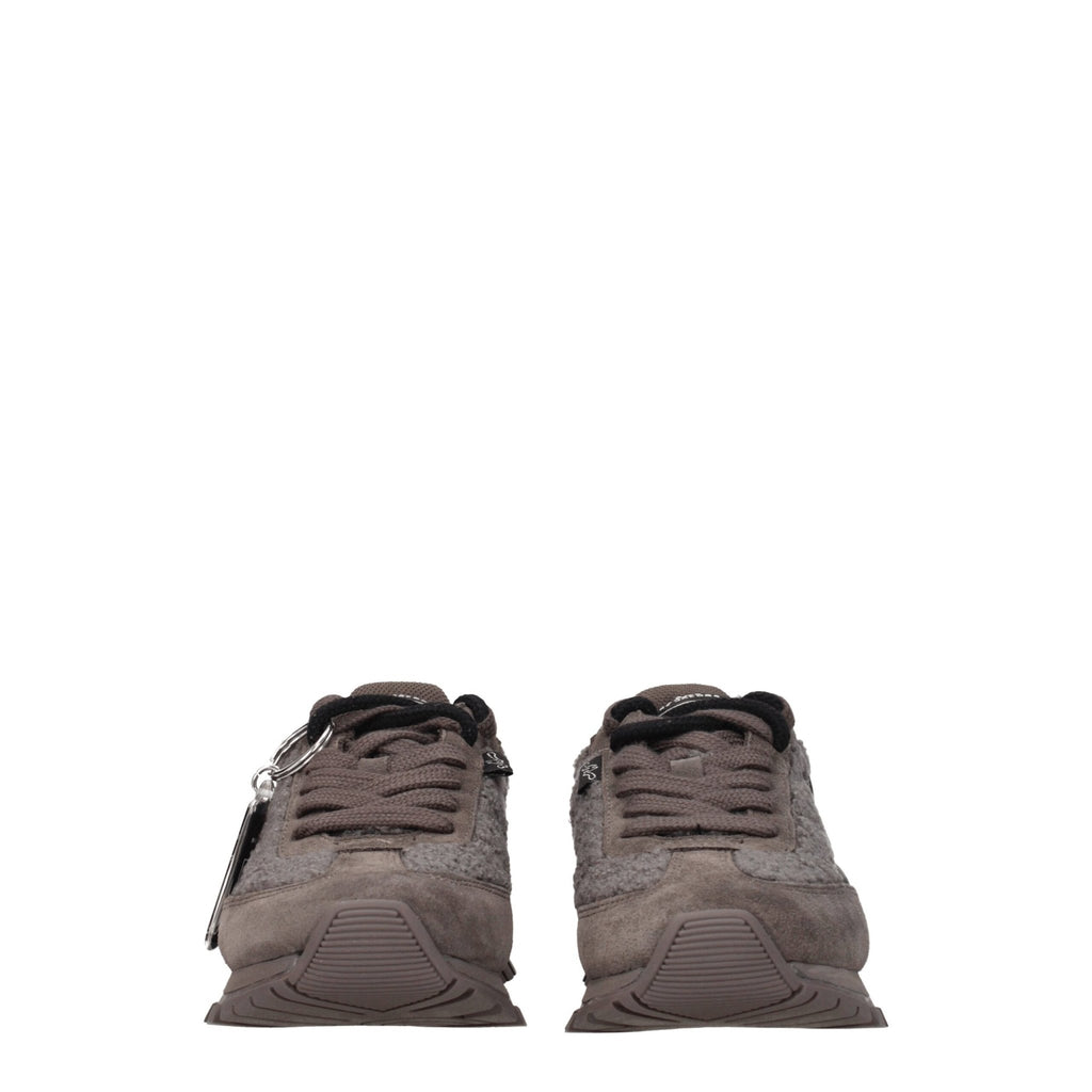 Marc Jacobs Gray Fur Sneakers - Beyzy Store - Marc Jacobs